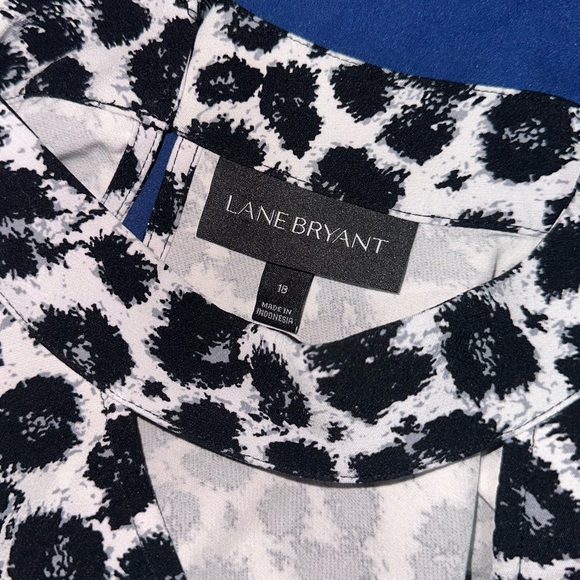 Lane Bryant Leopard Choker Top - Picture 6 of 6